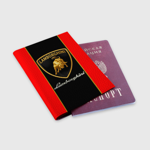 обложка на паспорт с ламборджини